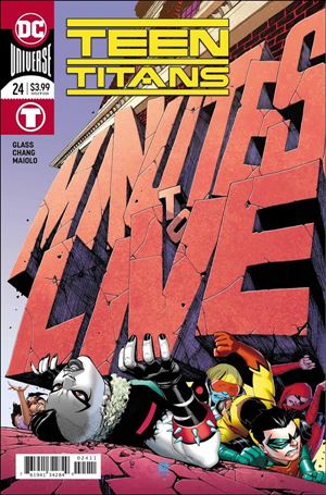 Teen Titans (2016) issue 24 Bernard Chang Cover
