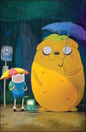 Adventure Time (2012) issue 10-F JJ Harrison Dynamic Forces Cover 1/1000 