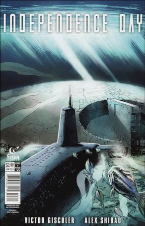 Independence Day issue 3 Staz Johnson Cover