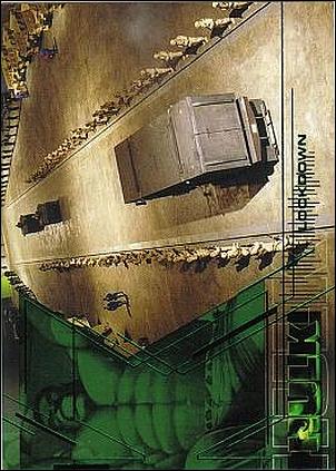 Hulk Film and Comic Cards (Base Set) card 14 Lockdown