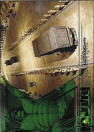 Hulk Film and Comic Cards (Base Set) card 14 Lockdown