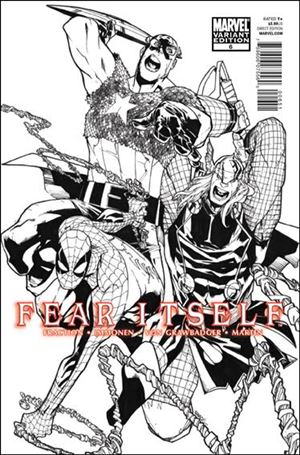 Fear Itself issue 6-D Humberto Ramos 1:52 Sketch 