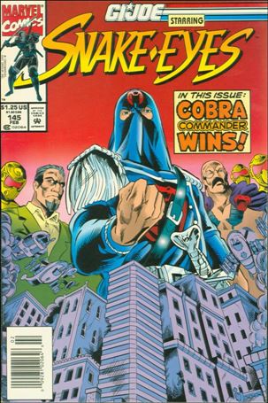 G.I. Joe: A Real American Hero issue 145-B Newsstand Cover