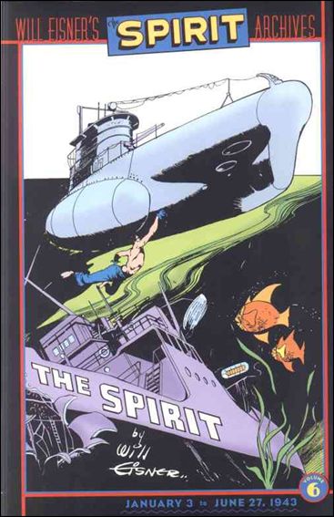 Will Eisner's The Spirit Archives issue 6 Dust Jacket