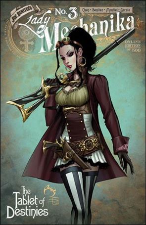 Lady Mechanika: The Tablet of Destinies issue 3-D Joe Benitez  Online Exclusive Cover 1/500