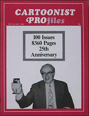 Cartoonist PROfiles issue 100 Photo Cover