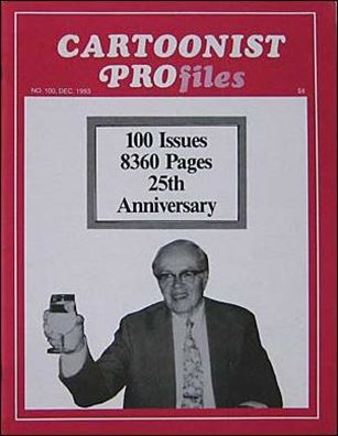 Cartoonist PROfiles issue 100 Photo Cover