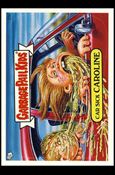Garbage Pail Kids All-New Series 2 (Base Set)   card 33a Car Sick Caroline