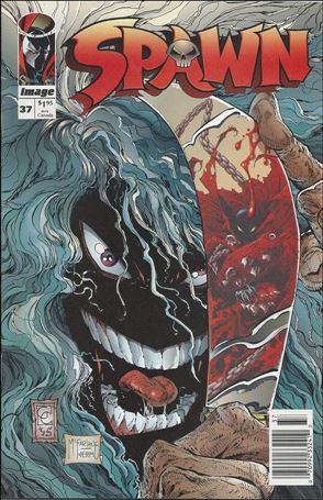 Spawn issue 37-B Newsstand Edition