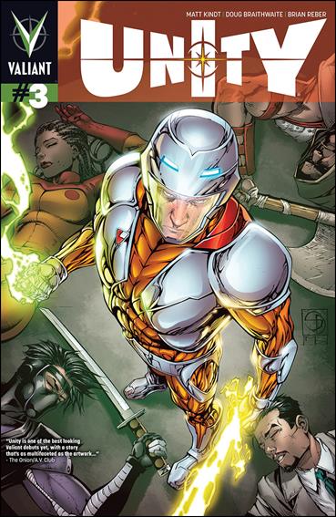 Unity (2013) issue 3-C Shane Davis 1:25 Cover