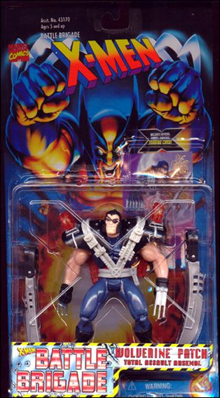 X-Men (Battle Brigade) figure 5 Wolverine Patch (Blue Pants)