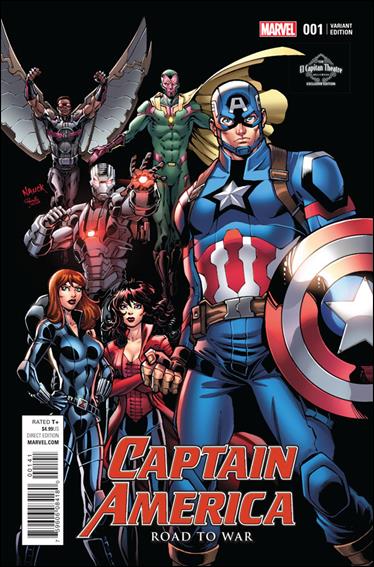 Captain America: Road to War issue 1-D Todd Nauck El Capitan Theatre Cover