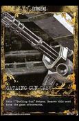 Resident Evil (Base Set) card MA-013 Gatling Gun Case