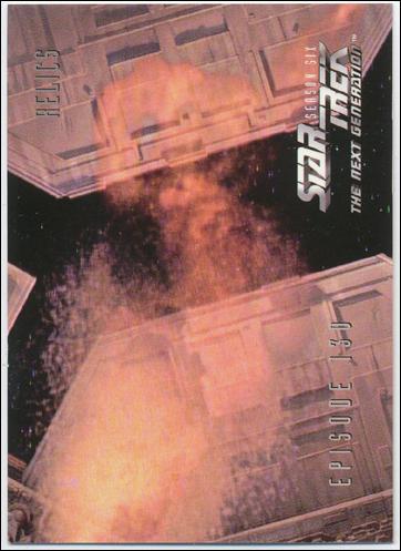Star Trek: The Next Generation - The Episode Collection Season Six (Base Set) card 549 Relics, Episode 130C