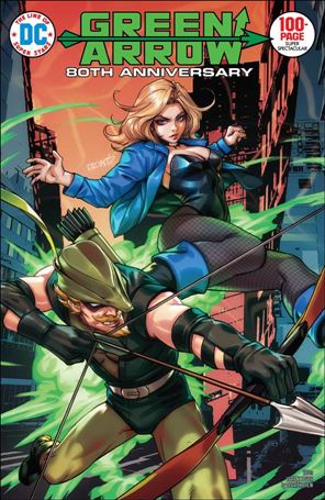 Green Arrow 80th Anniversary 100-Page Super Spectacular issue 1-E Derrick Chew 1970s Cover