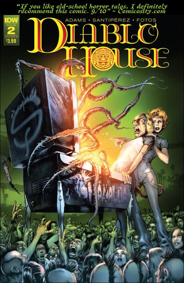 Diablo House issue 2 Santiperez Cover