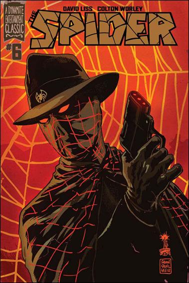Spider (2012) issue 6-B Francesco Francavilla 1:10 Cover