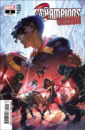 Champions (2020) issue 2 Toni Infante Cover