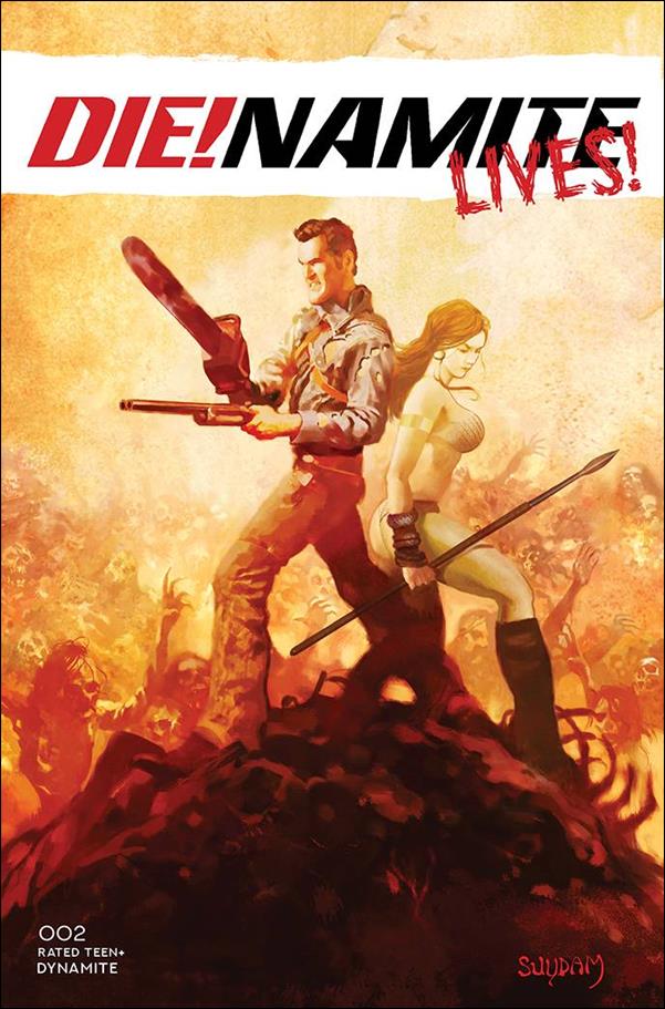 Die!namite Lives! issue 2-M Arthur Suydam 1:25 Non Zombie Cover