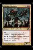 Magic the Gathering: Dragon's Maze (Base Set) card 61 Carnage Gladiator