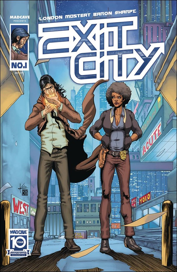 Exit City issue 1 Karl Mostert Cover
