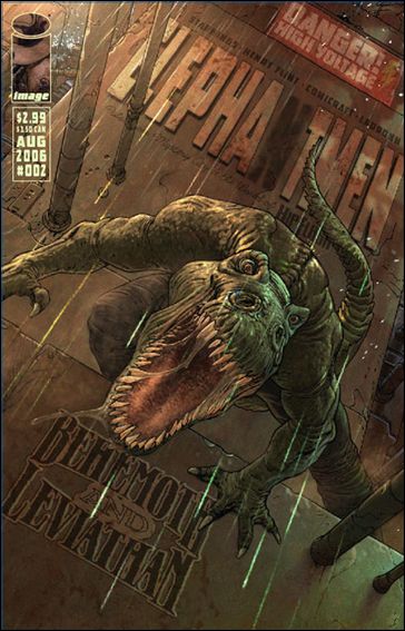 Elephantmen issue 2 Flipcover by Ian Churchill
