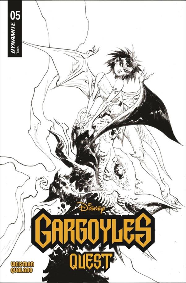 Gargoyles: Quest issue 5-F Jae Lee B&W 1:10 Cover