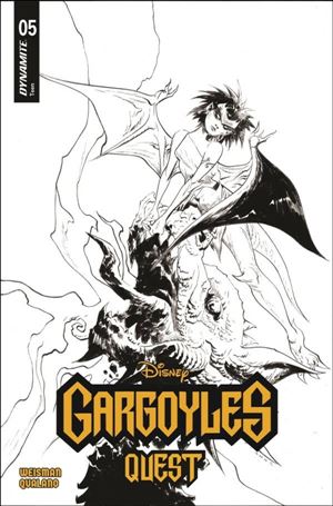 Gargoyles: Quest issue 5-F Jae Lee B&W 1:10 Cover