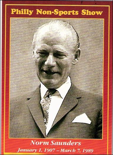 Philly Non-Sports Show (Promo) card 70 Norm Saunders