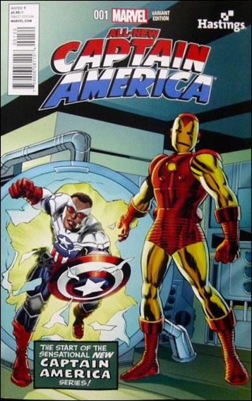 All-New Captain America issue 1-K Mike Perkins Hastings Connecting Cover