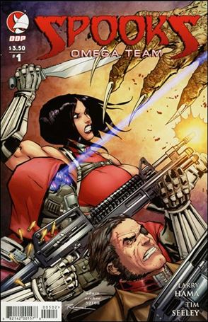 Spooks: Omega Team issue 1-B Adam Archer Cover