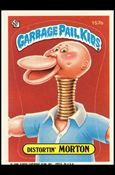 Garbage Pail Kids: Series 04 (Base Set) card 157b Distortin' Morton