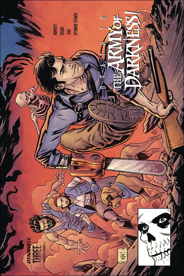 Death to the Army of Darkness issue 3-D Adam Gorham Cover