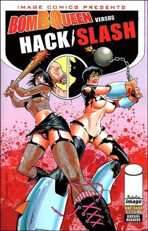 Bomb Queen vs Hack/Slash Cover Image 1
