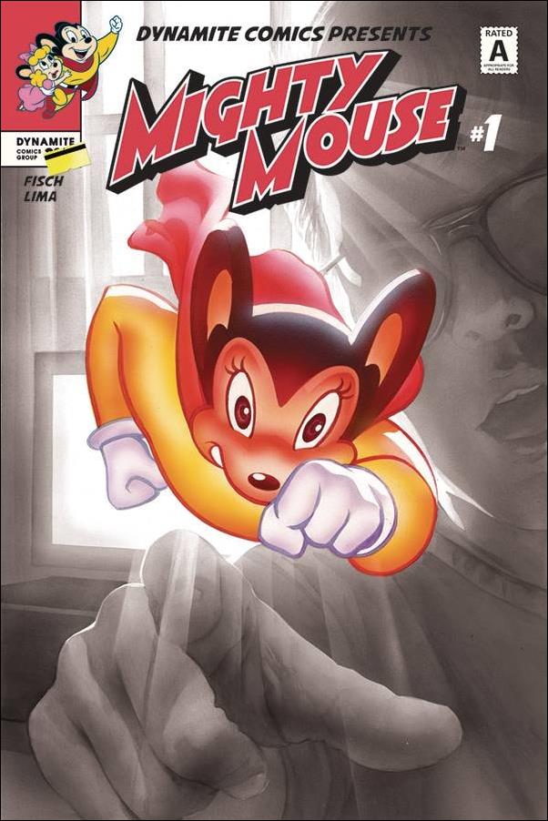 Mighty Mouse (2017) issue 1-H Alex Ross 1:30 Spot Color Cover