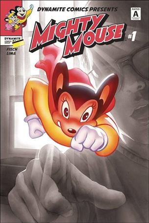 Mighty Mouse (2017) issue 1-H Alex Ross 1:30 Spot Color Cover