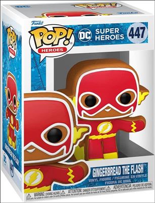 POP! Heroes figure 447 Gingerbread Flash