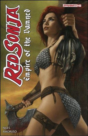 Red Sonja: Empire of the Damned issue 3-C Celina Cardstock Cover