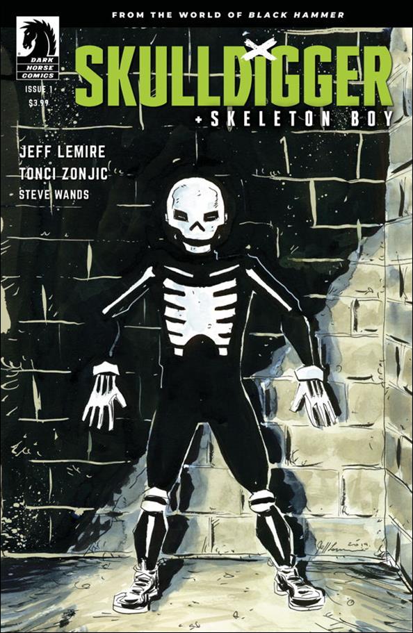 Skulldigger and Skeleton Boy issue 1-C Jeff Lemire Cover