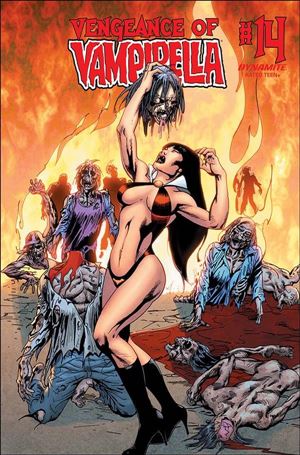 Vengeance of Vampirella (2019) issue 14-E Roberto Castro Cover