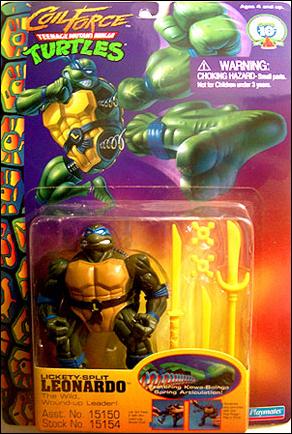 Teenage Mutant Ninja Turtles: Coil Force figure 2 Lickety-Split Leonardo