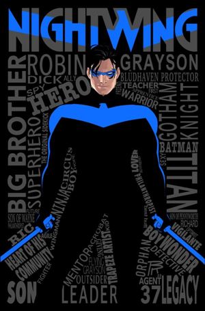 Nightwing (2016) issue 99-F Bruno Redondo 1:50 Text Cardstock Cover