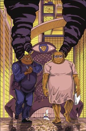 Justice Warriors issue 5 Ben Clarkson Cover