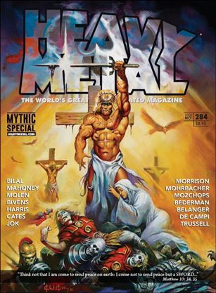 Heavy Metal issue 284 Ken Kelly Cover
