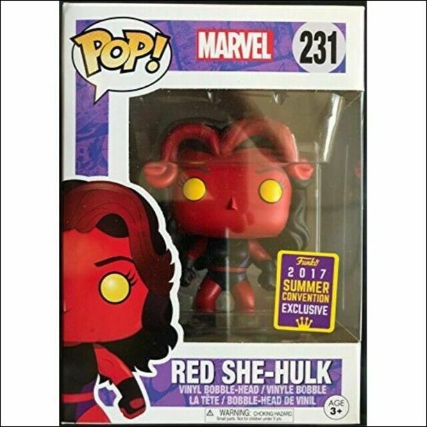 POP! Marvel figure 231 Red She Hulk