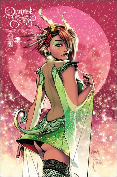 Damsels in Excess issue 2-D Alex Konat Dragon Con Cover 1/200