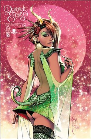 Damsels in Excess issue 2-D Alex Konat Dragon Con Cover 1/200