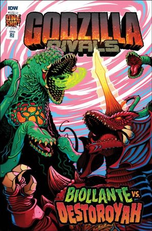 Godzilla Rivals: Biollante vs. Destoroyah issue nn-C Sean Dove Cover
