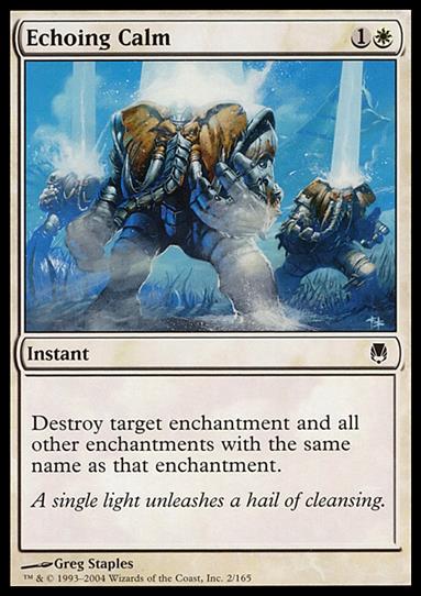 Magic the Gathering: Darksteel (Base Set) card 2 Echoing Calm