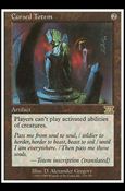 Magic the Gathering: 6th Edition (Base Set) card 278 Cursed Totem